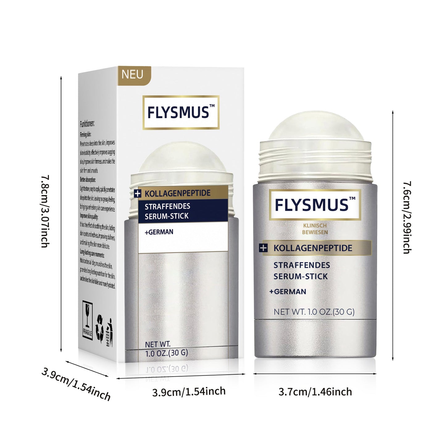 Flysmus Collagen Peptide Stick 30g