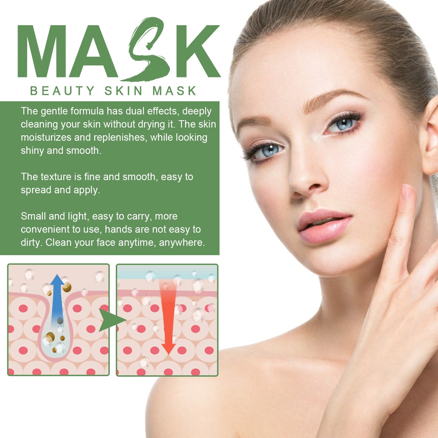Green Tea Deep Cleansing Face Mask