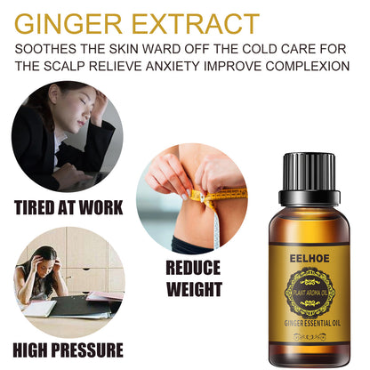 Natural Belly Drainage Ginger Oil