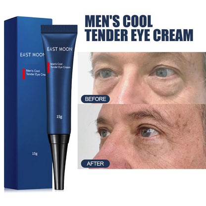 East Moon Men's Retinol Eye Cream Firming Eye Bags Dilutes Dark Circles Fine Lines Moisturizing Eye Cream