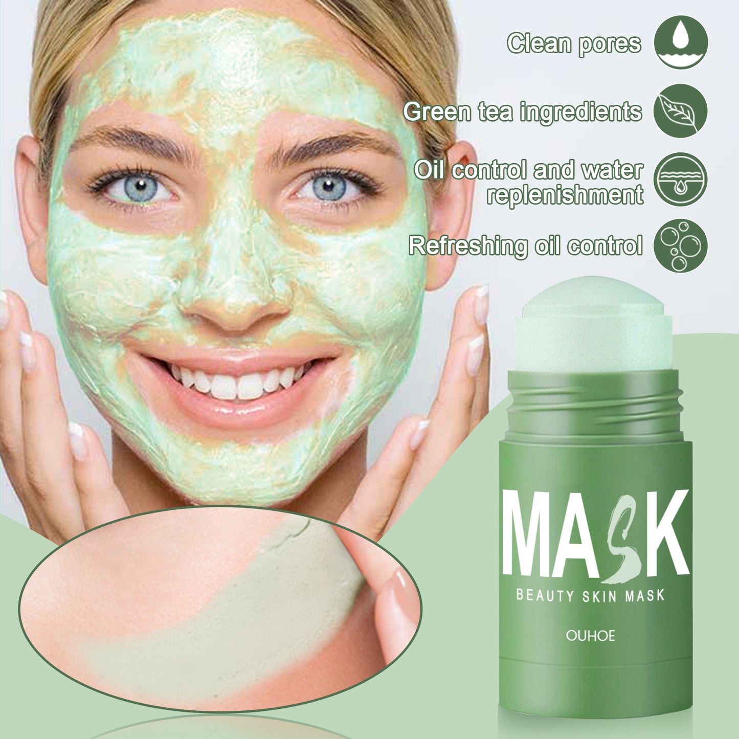 Green Tea Deep Cleansing Face Mask